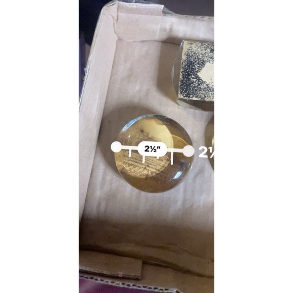 Antique‎ Rome Colosseum Glass Paperweight Grand Tour Souvenir c.1900–1930 - Picture 4 of 4